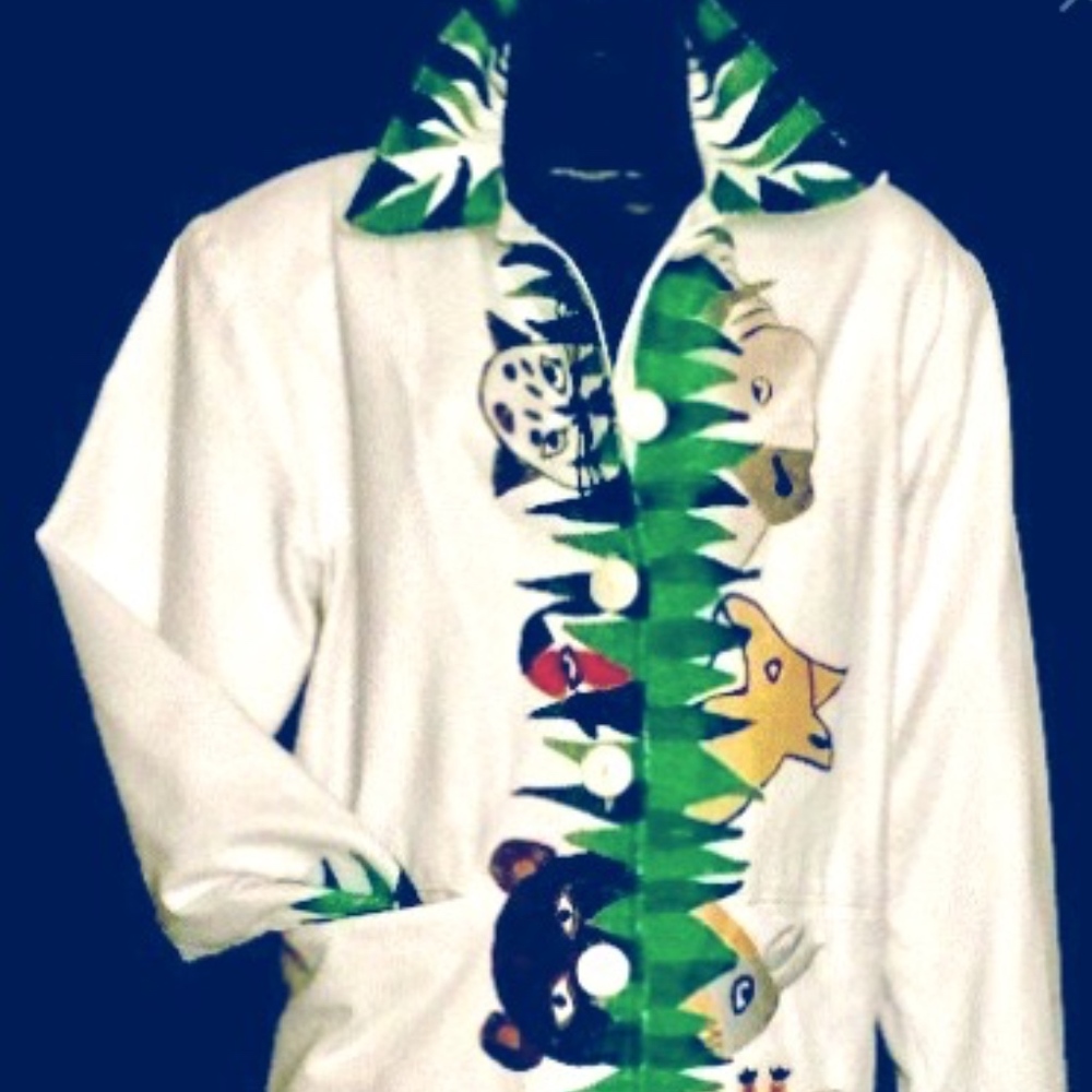 Vintage Animal Embroidered Jacket  VS211